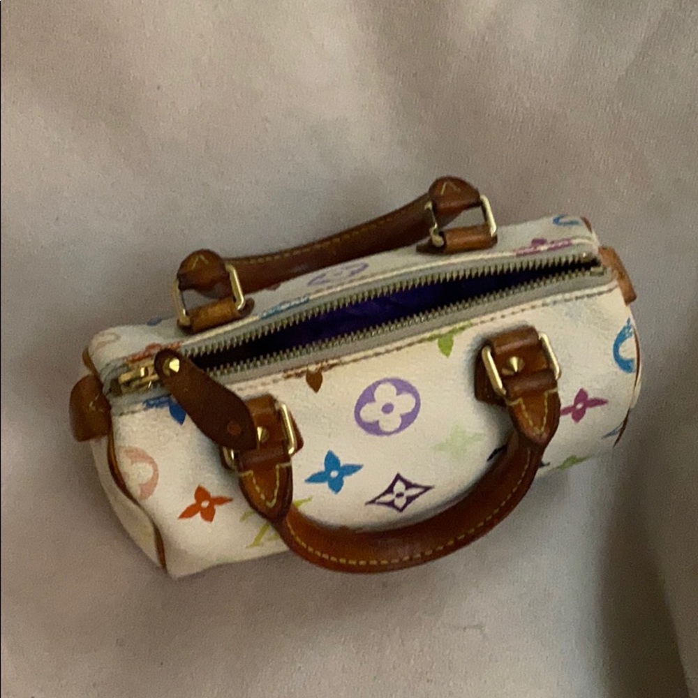 Louis Vuitton speedy multicolor mini bag - Picture 6 of 15